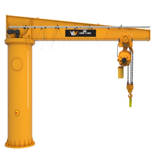 Ağır Hizmet  Yere Monteli Kolon Tipi Pergel Vinç