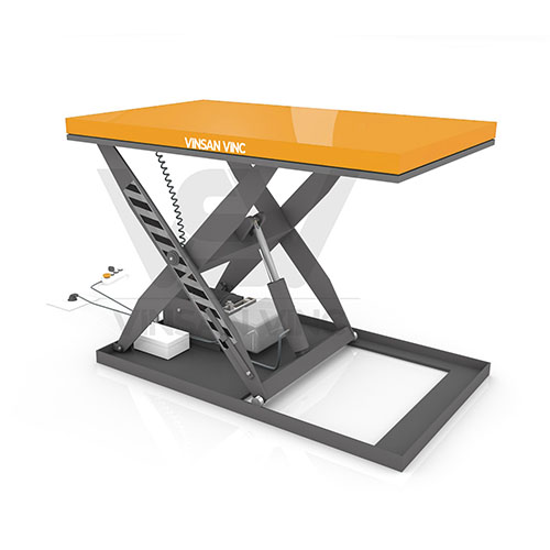 Electric Stationary Scissor Lift Platform