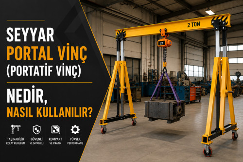What Is a Mobile Gantry Crane (Portable Gantry Crane) and How Is It Used?
