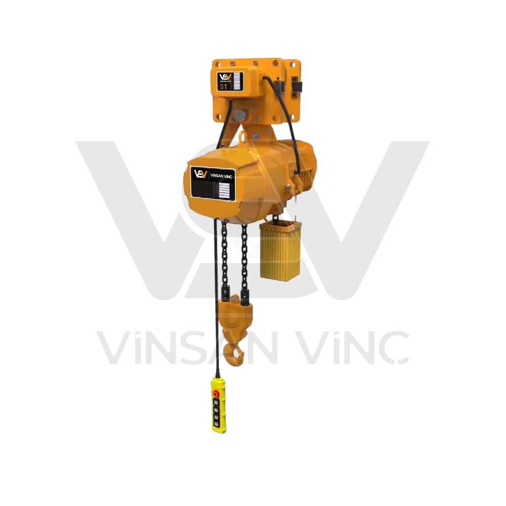 Monorail 4 Motion Double Speed Electric Chain Hoist