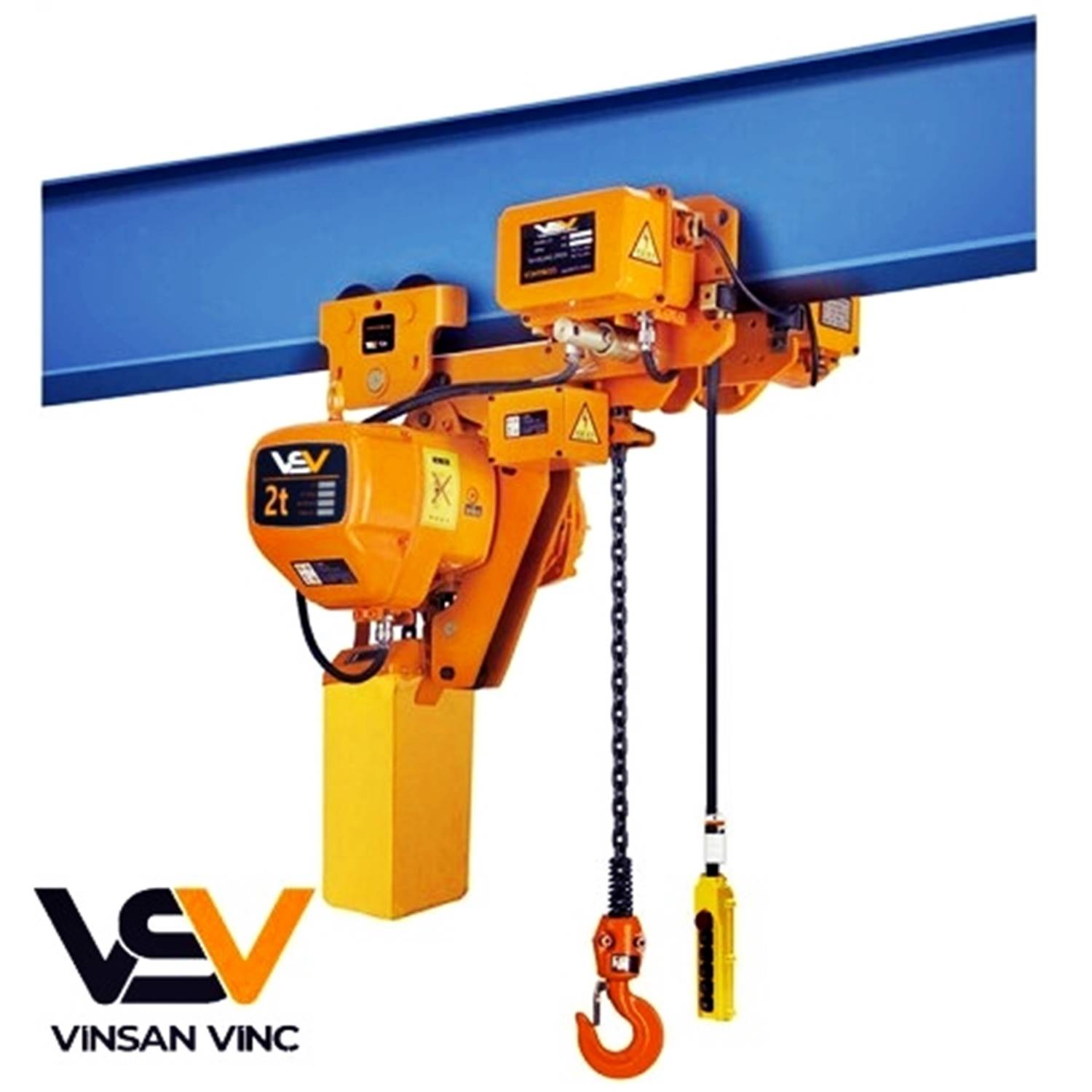 2 Ton Electric Monorail Low Headroom Single Chain Hoist Prices