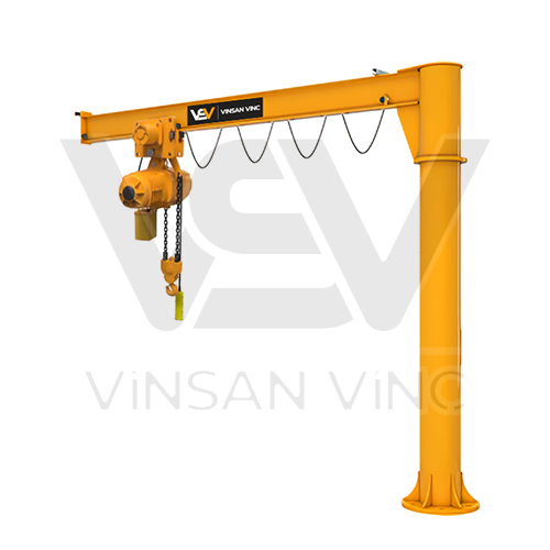 prins Kontinent Installation 2 Ton Standard Ground Mounted Column Type Jib Crane Prices, Manufacturing  and Repair | Vinsan Vinç