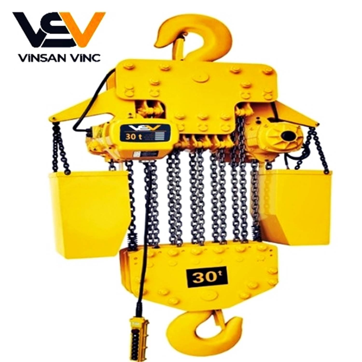 Fixed Suspension 2 Motion Double Speed Electric Chain Hoist